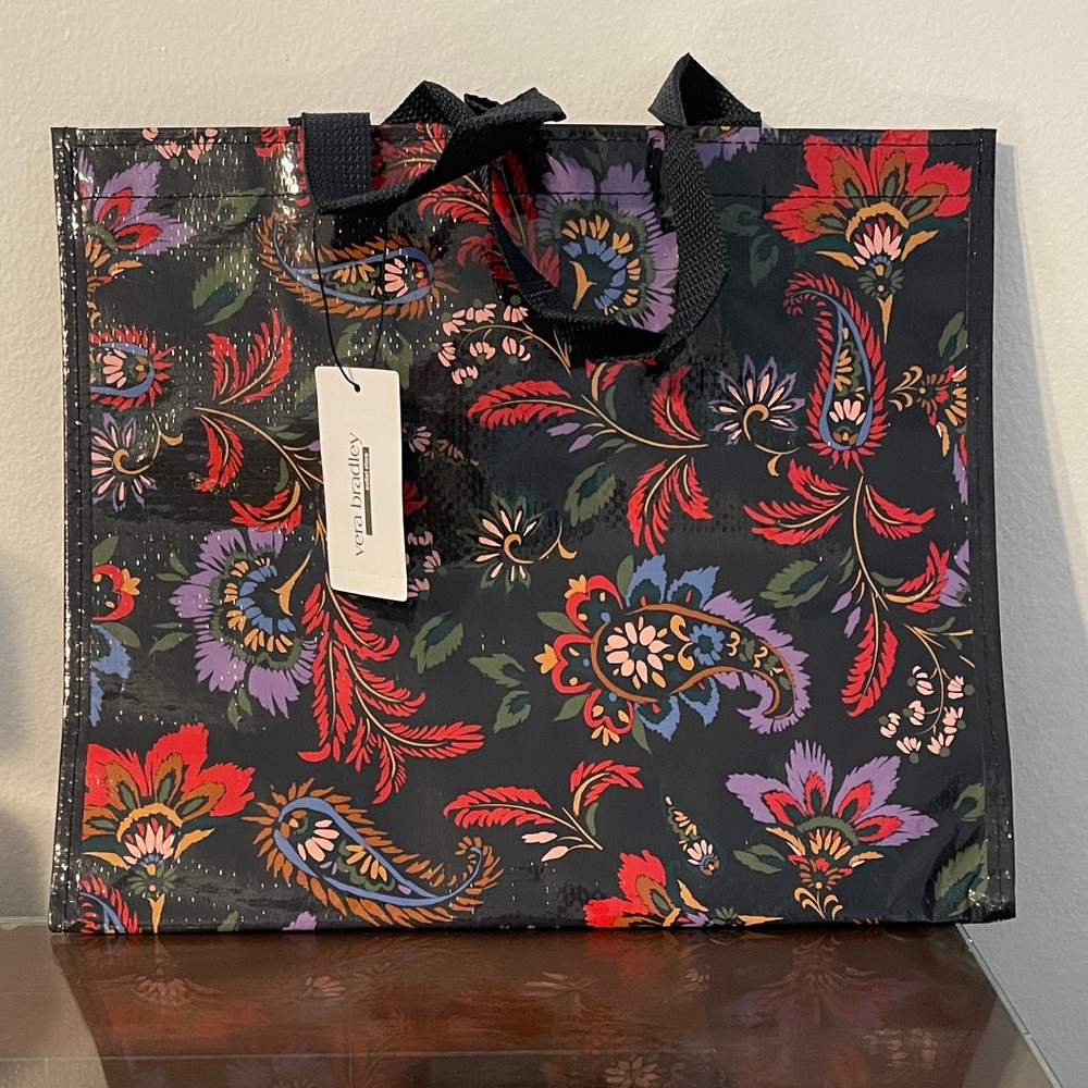 Vera Bradley Reusable Tote in Venetian Paisley